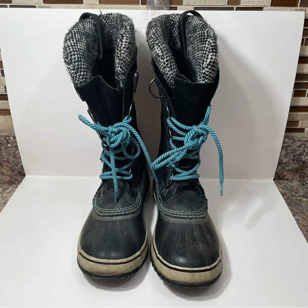 Sorel Joan of Arctic Black Waterproof Tall Winter Boots